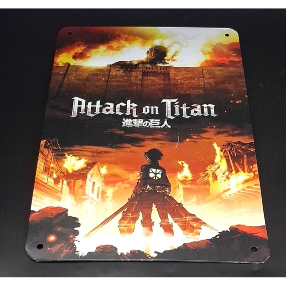 Attack On Titan - Japanese Anime‎ Metal Sign 8"x12"